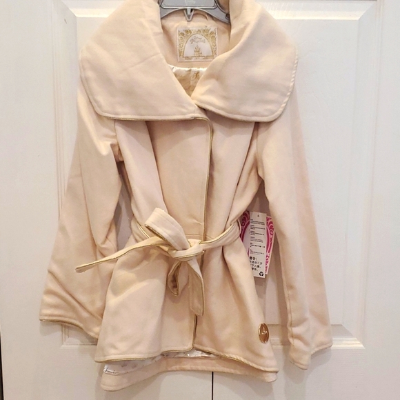 Disney Other - NEW Disney Princess ivory jacket, size 9/10